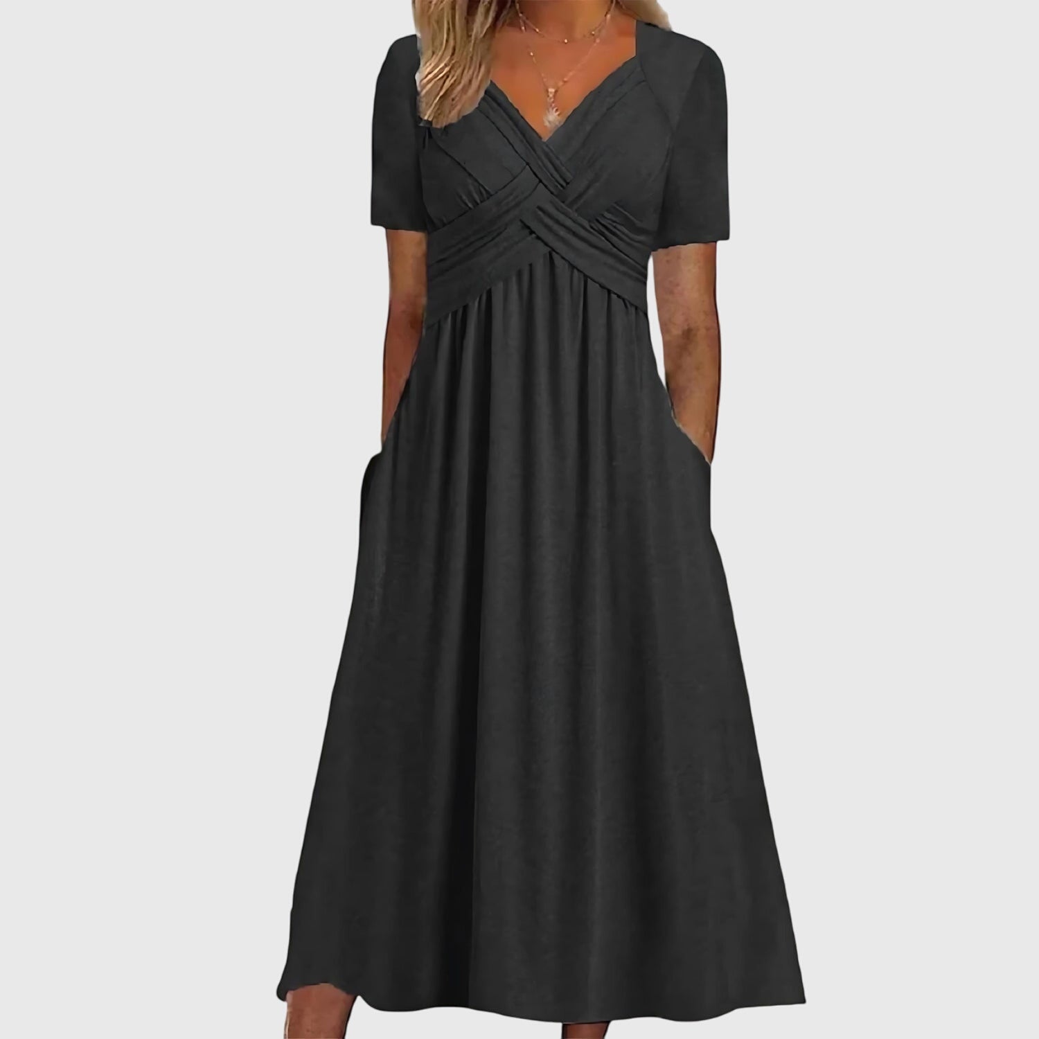 Patricia | Midi Dress With Tummy Control