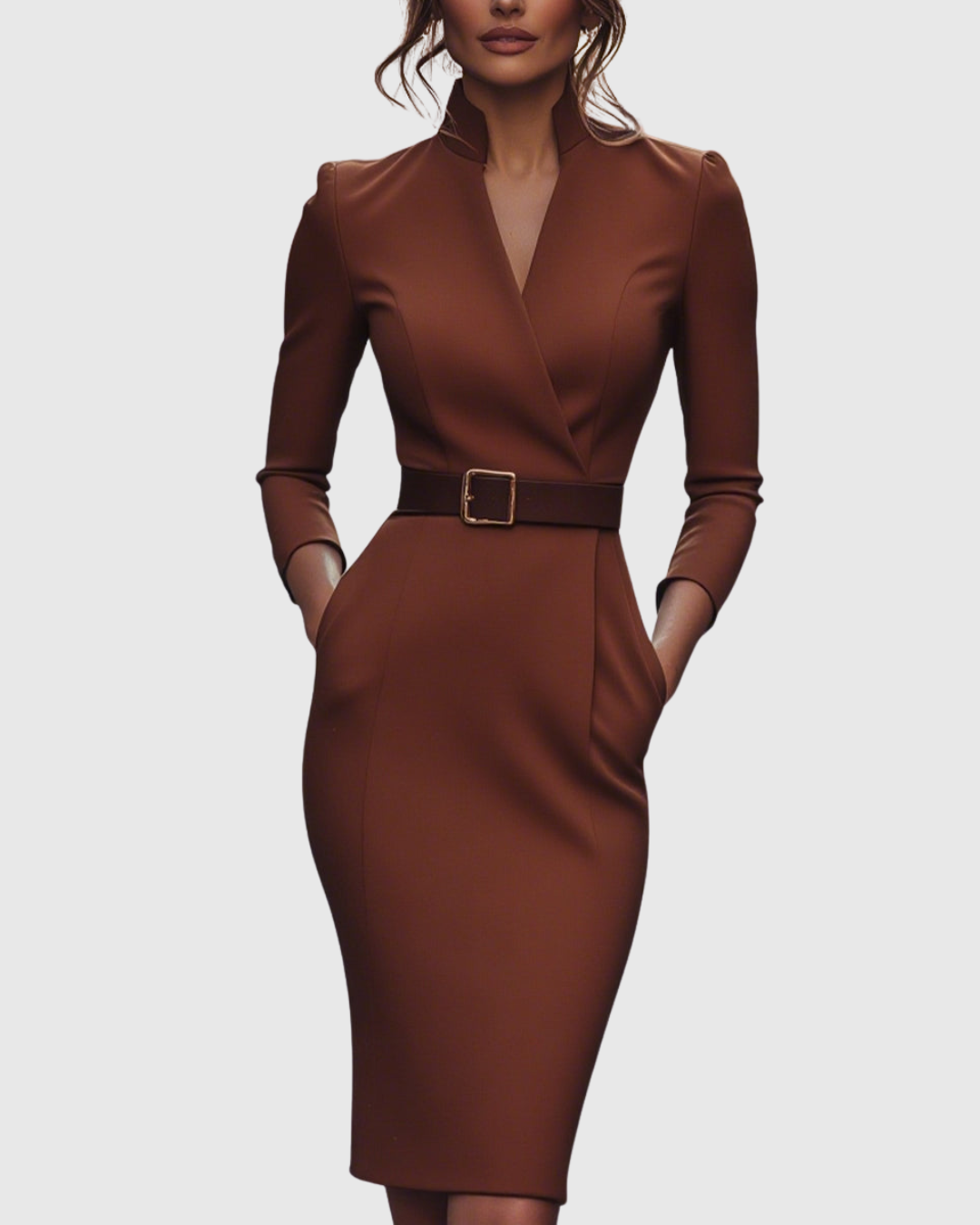 Marie | Refined Midi Dress