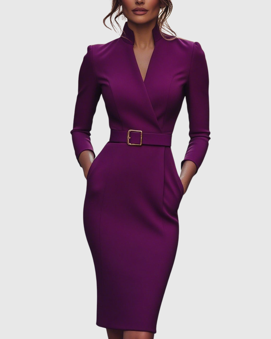 Marie | Refined Midi Dress