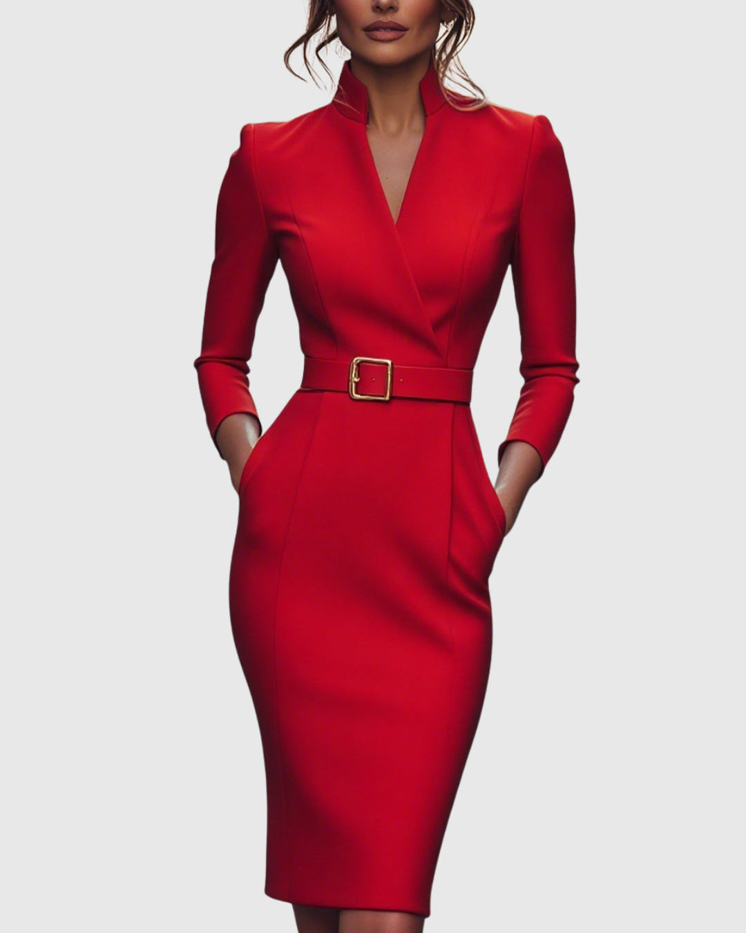 Marie | Refined Midi Dress