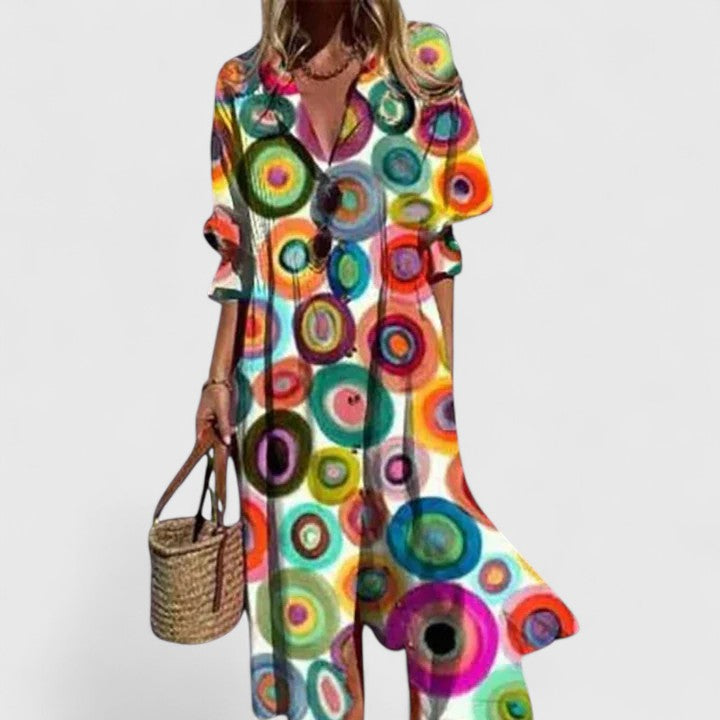 Melany | Elegant Boho Dress