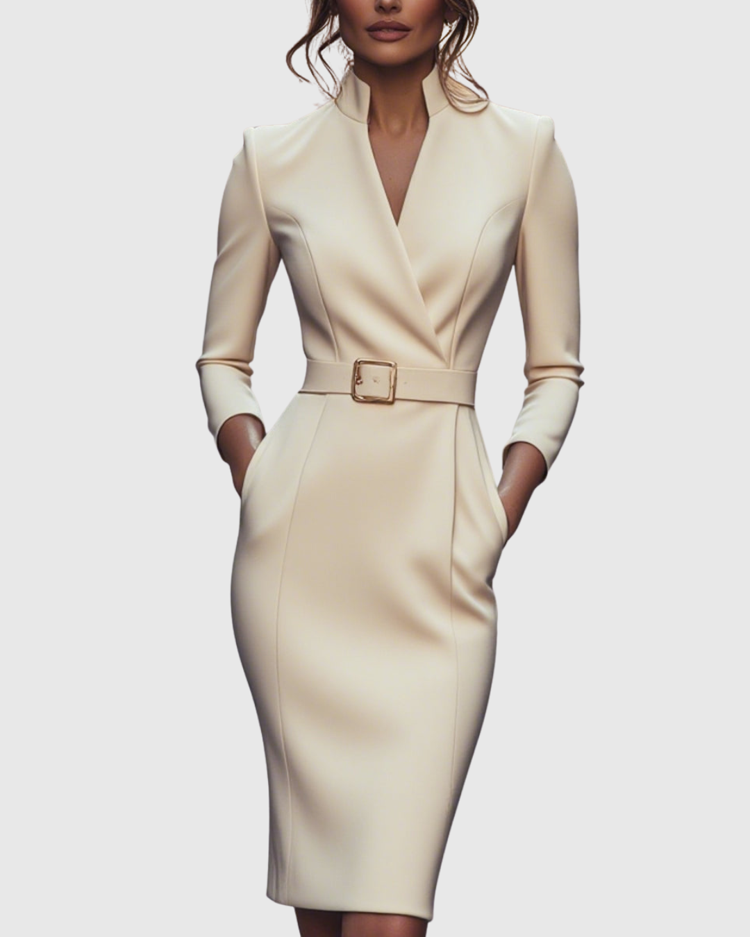 Marie | Refined Midi Dress