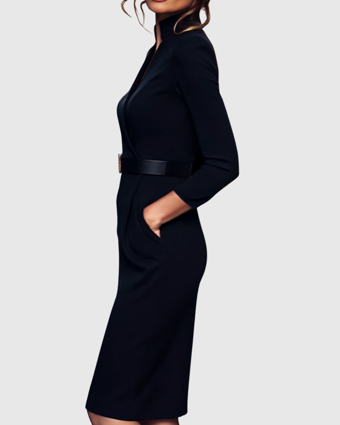 Marie | Refined Midi Dress